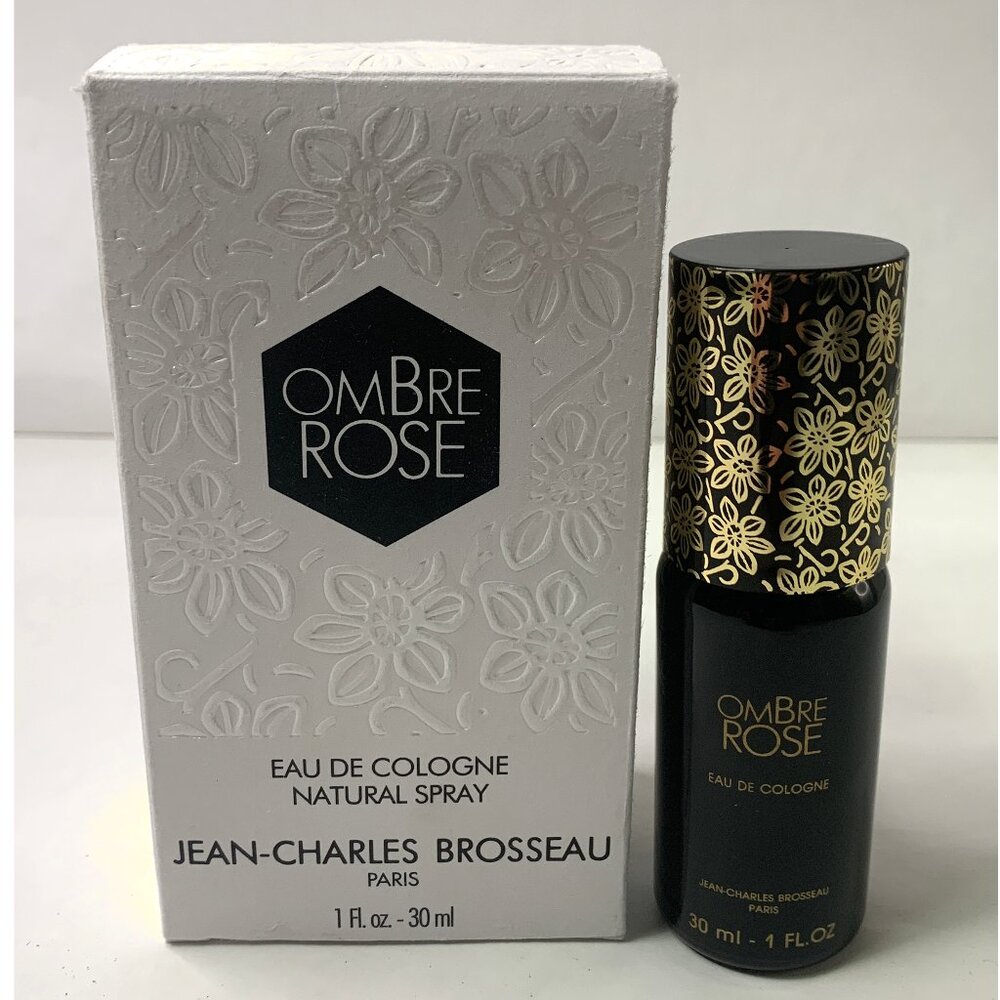 Vintage Discontinued Ombre Rose Jean Charles Brosseau EDC 1 oz - 30ml Spray